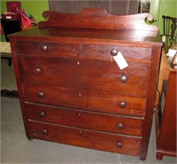 Cherry 6-drawer empire dresser