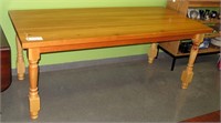 Custom pine dining table, New!