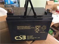 2 CS3-12 volt batteries, 3 4 Alt - new in box