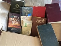 Assorted Hymnals, Bibles & Songbooks
