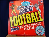 Fleer Premiere Edition 1990 Football cards