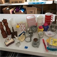 vintage kool aid cups & misc. kitchen items
