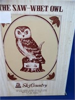 Ski Country "The Saw-Whet Owl" decanter