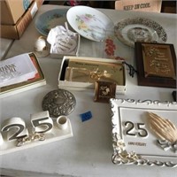 50th Annv. Items & Candles & Napkins