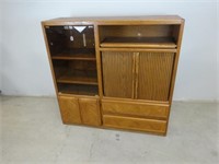 Sold Oak Entertainment/Stereo Cabinet