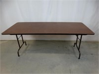Wood Laminate Folding Table