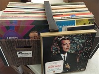 2 boxes vinyl albums