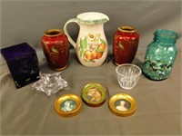 Pitcher, Vases, & More