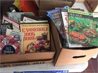 Better Homes & Gardens cookbooks & More (2 boxes)