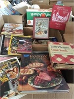 Assorted Cookbooks (2 boxes)