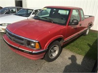 1996 Chevrolet S-10 Pick-Up Truck, Ext Cab, 267K