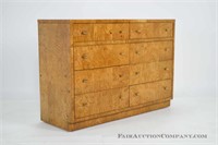 High Quality American Burled Wood Dresser