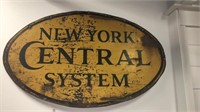 Sign - New York Central System