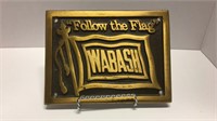 Sign - Wabash "Follow the Flag"