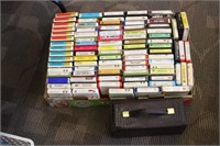 Large Selection of 8 Track Tapes