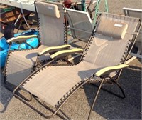 (2) Cabela's Outdoor Reclinable Chairs