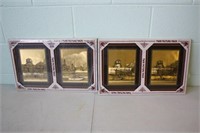 4 New Framed Nautical Pictures from England