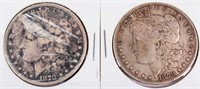 Coin 2 Morgan Silver Dollars 1879-S & 1879-P