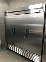 True SS 3 Door Refrigerator
