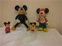 Mickey Mouse Rubber & Plastic Toys
