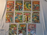 Lot of 11 "MARVELS GREATEST COMICS" Comic Books