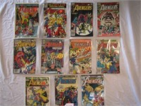 Lot of 12 "AVENGERS" Comic Books