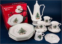 NIKKO Christmastime 27 Pc. Dinnerware & Coffee Pot