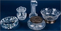 Waterford and Baccarat Crystal Lot