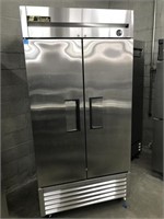 True SS 2 Door Refrigerator