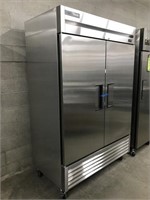 True SS 2 Door Refrigerator