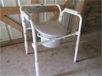modern invacare potty chair