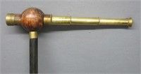 STANLEY OF LONDON BIRD WATCHING SPYGLASS CANE