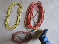 3 extension cords in the barn