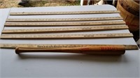 Yard Sticks & Baseball Bat
