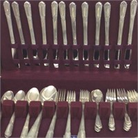 59 Pc. State House Sterling Flatware (64.5 Ounces)