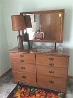 Ethan Allen Dresser and Mirror