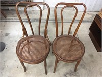 Cane bottom chairs