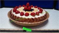 Decorative Ceramic Pie Container