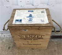 Wenzel pressure lantern, in original wooden crate