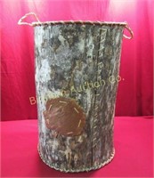 Authentic Tree Bark Umbrella/Cane Holder