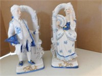 George & Martha Washington Figurines