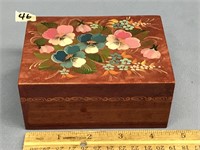 A small decorative box, probably from Yugoslavia ,