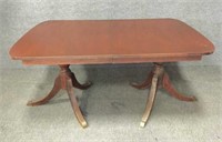Antique Duncan Phyfe Style Dining Room Table