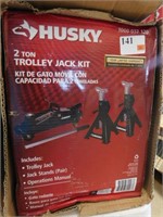 New Husky 210 trolley Jack kit, in the box