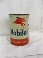VINTAGE MOBIL OIL CAN 5.5"T