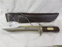 JIM BOWIE "THE ALAMO" HUNTING KNIFE WITH COA,
