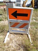 Highway Arrow Sign