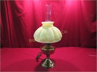 Vintage Electric Hurricane Lamp, Oil Lamp Style