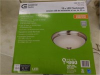 Commercial Electric 13 in LED flush mount ceiling