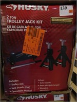 New Husky 210 trolley Jack kit, in the box